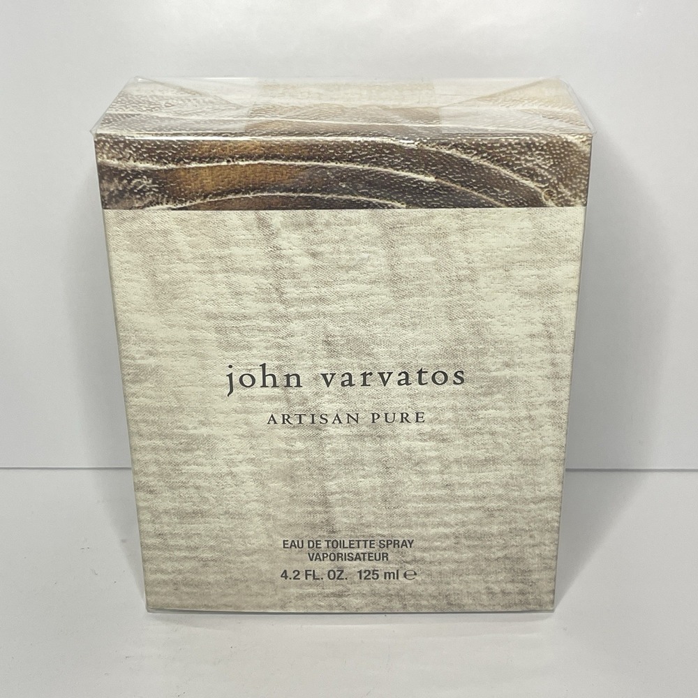 John Varvatos Artisan Pure / John Varvatos EDT Spray 4.2 oz /125 ml NEW & SEALED